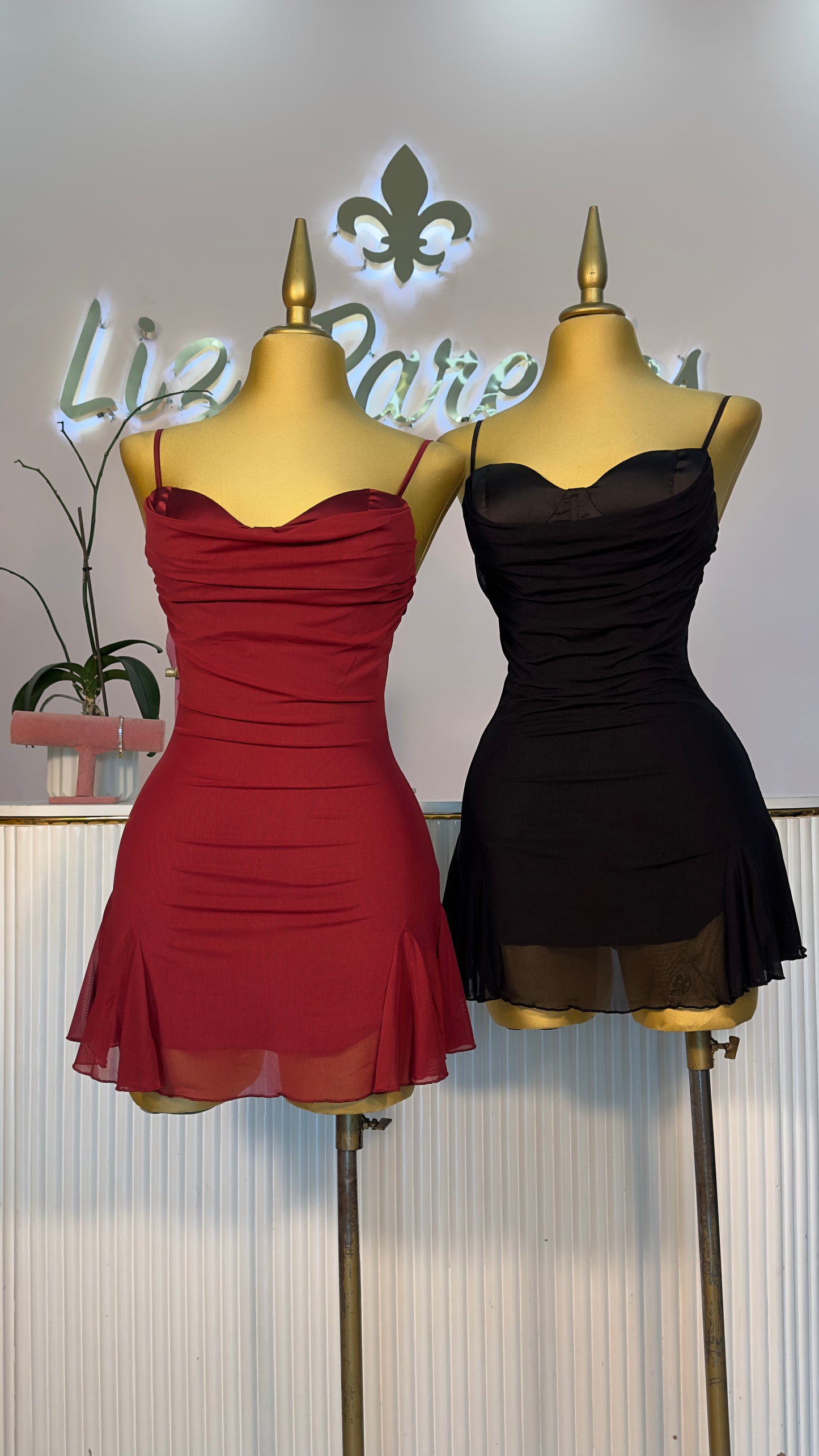 VESTIDO MINI MESH
