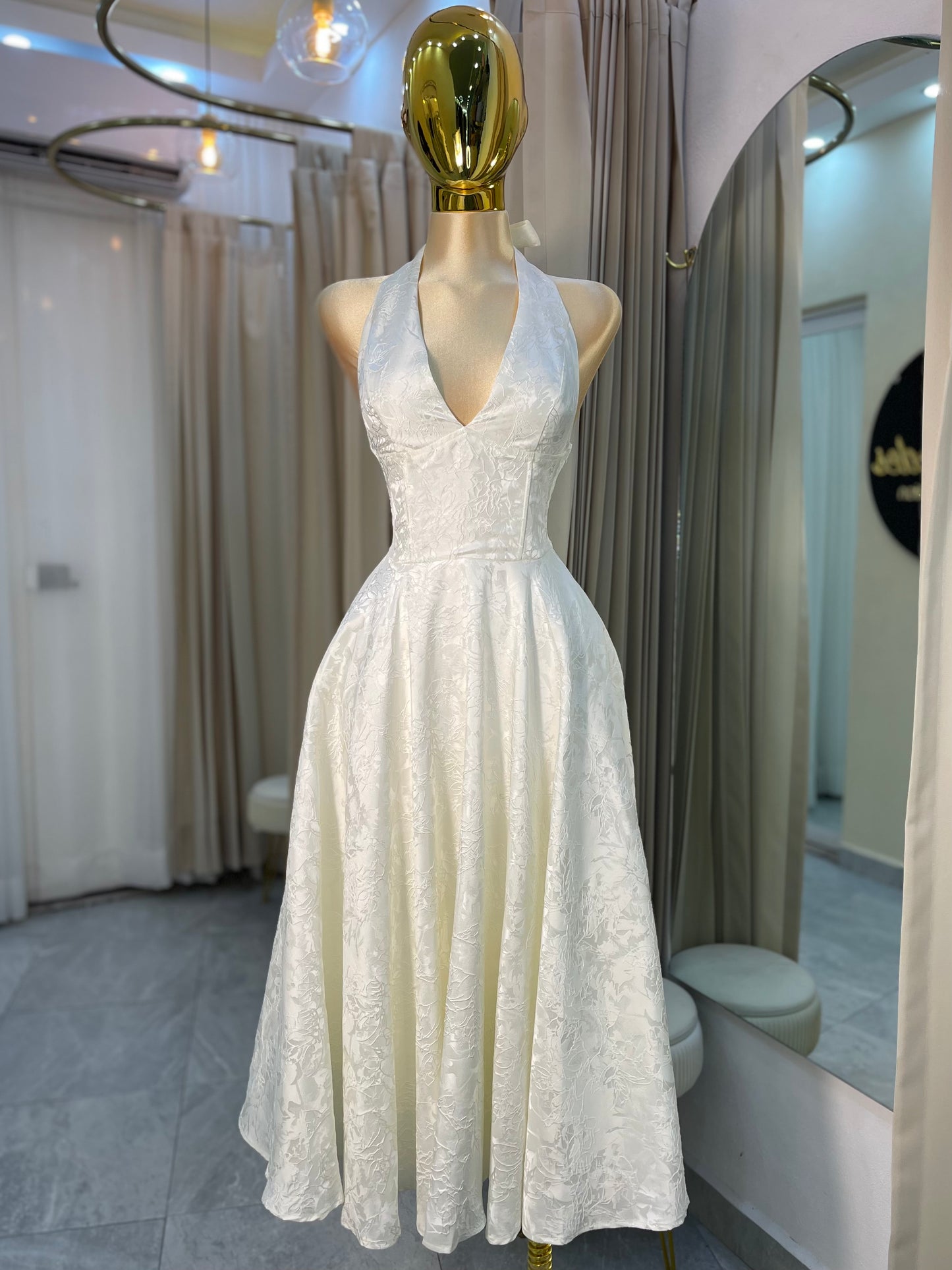 VESTIDO MIDI CORSET