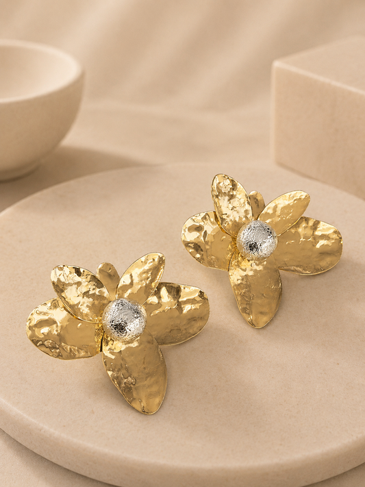 ARETE FLOR DORADO