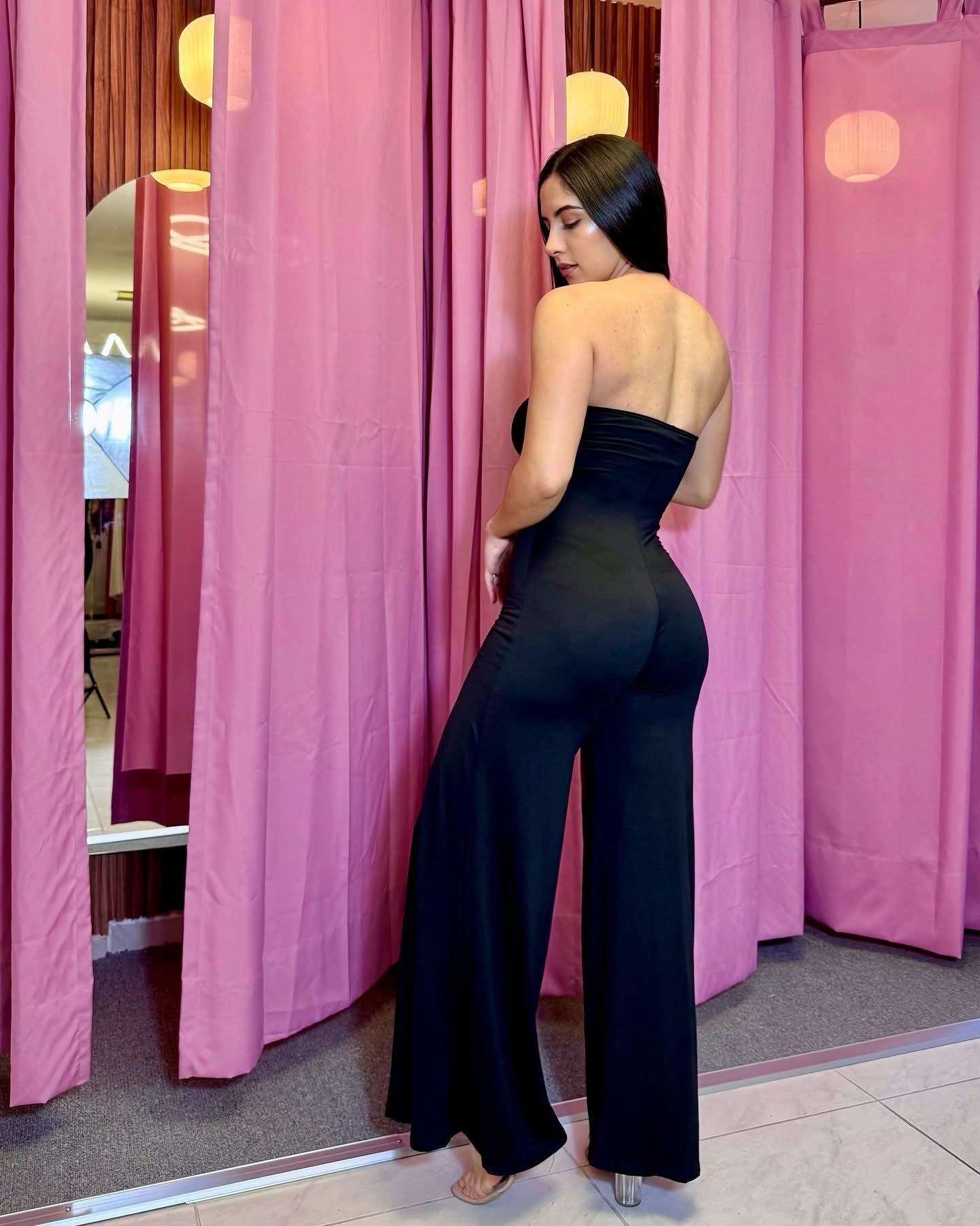 JUMPSUIT NEGRO SERPIENTE