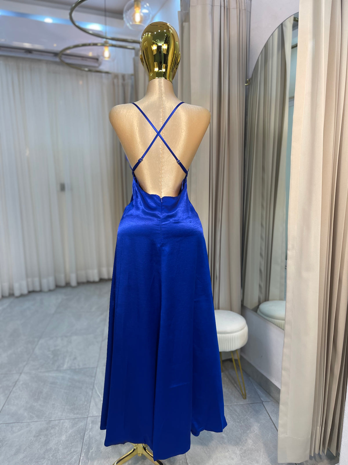 VESTIDO  MAXI TIRANTE