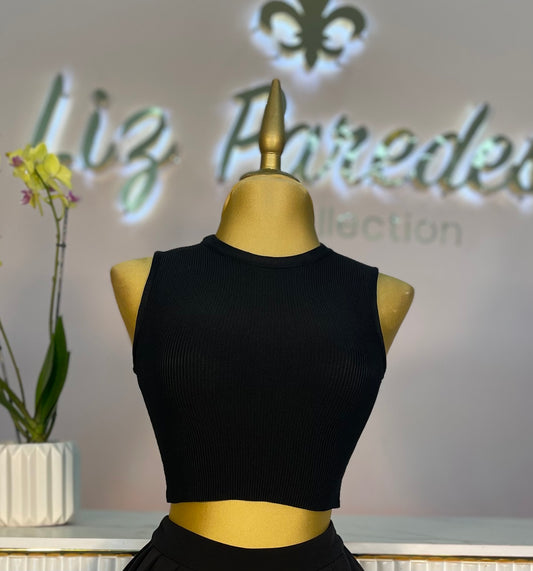 TOP BANDAGE NEGRO RSVLT