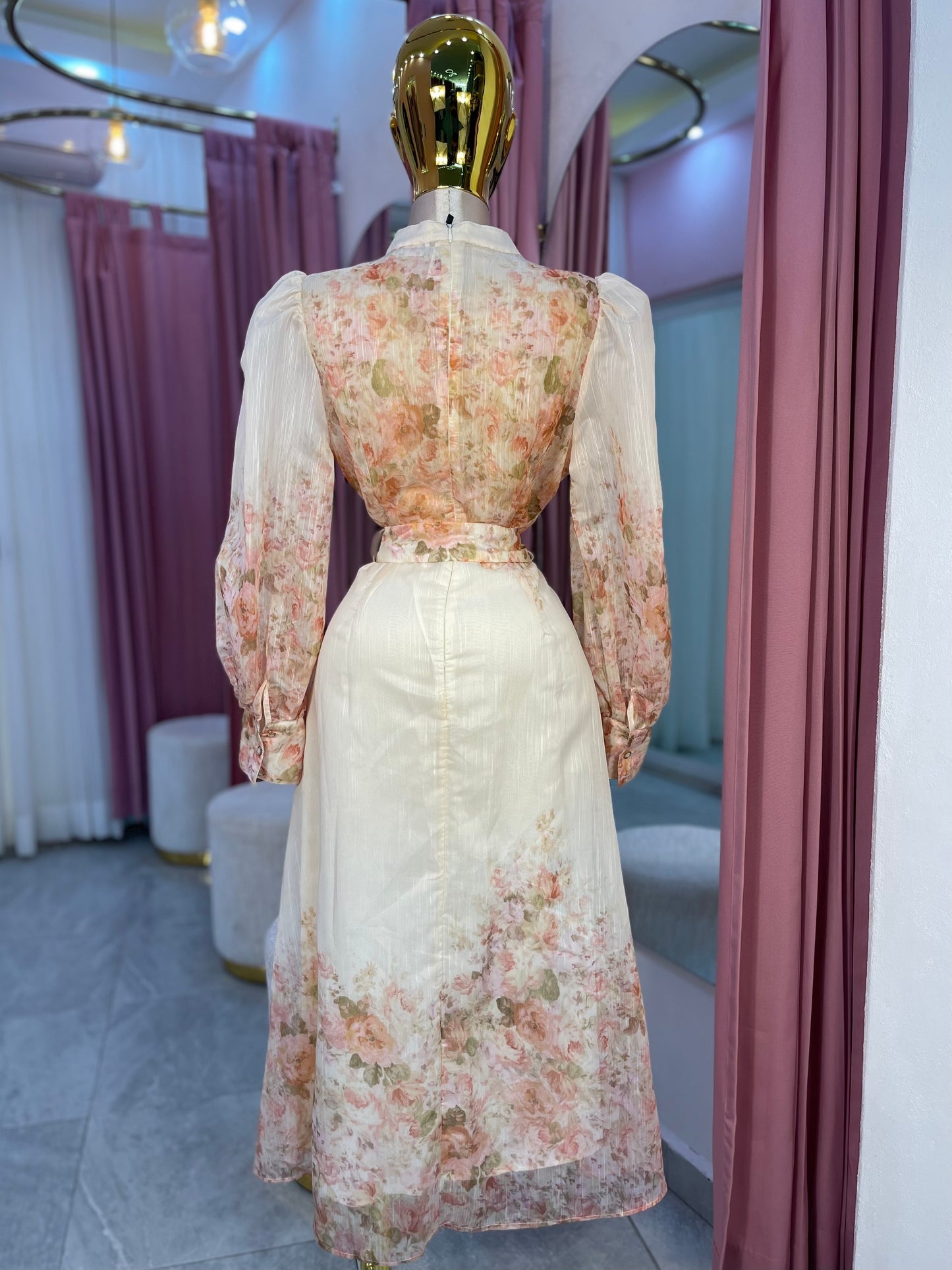 VESTIDO MAXI FLORAL