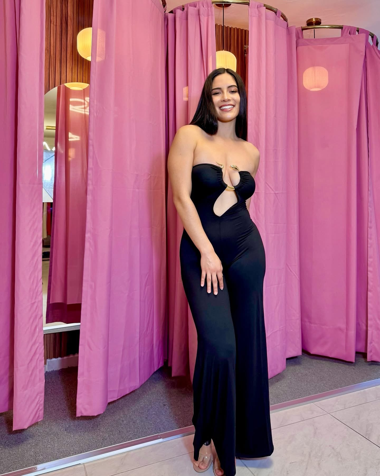 JUMPSUIT NEGRO SERPIENTE
