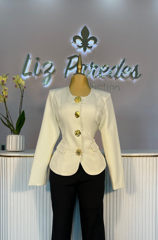 BLAZER BOTÓN DORADO