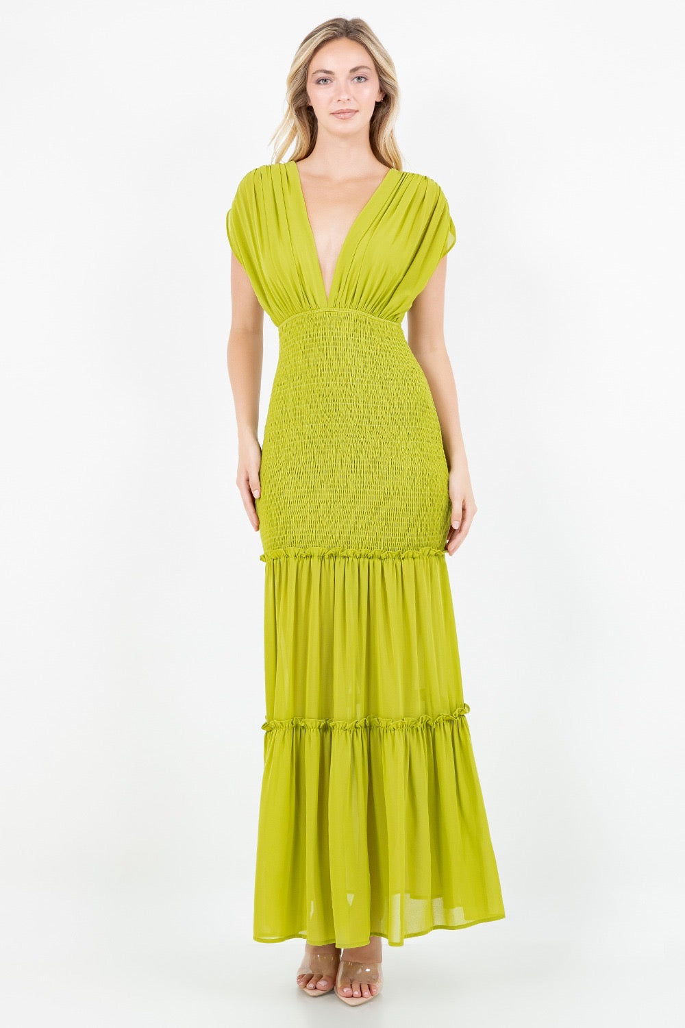 VESTIDO MAXI AVOCADO