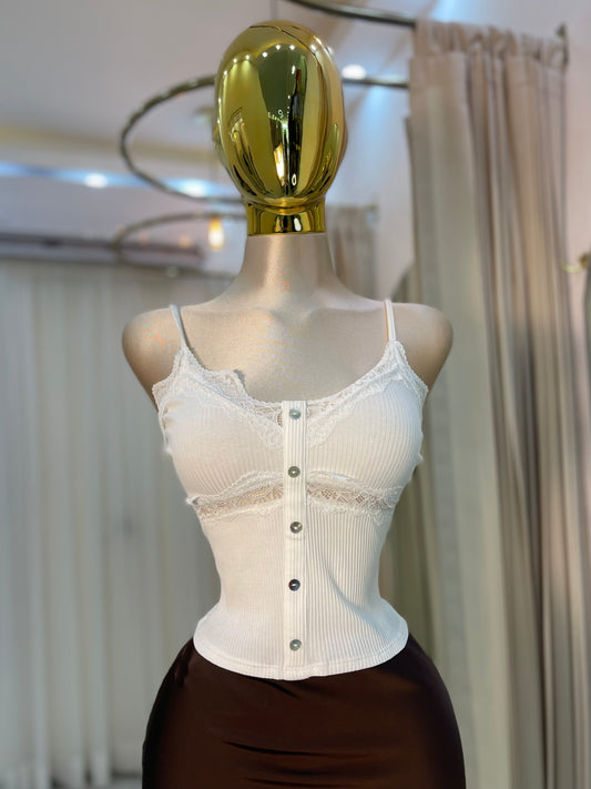 BLUSA ALGODON ENCAJE