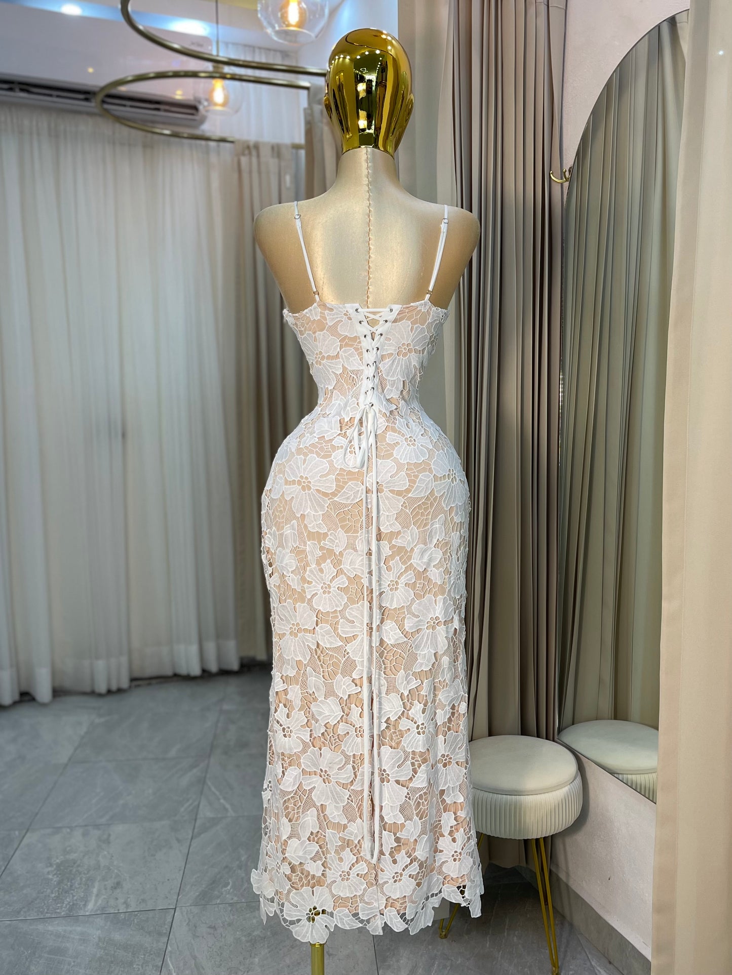 VESTIDO CROCHET V.