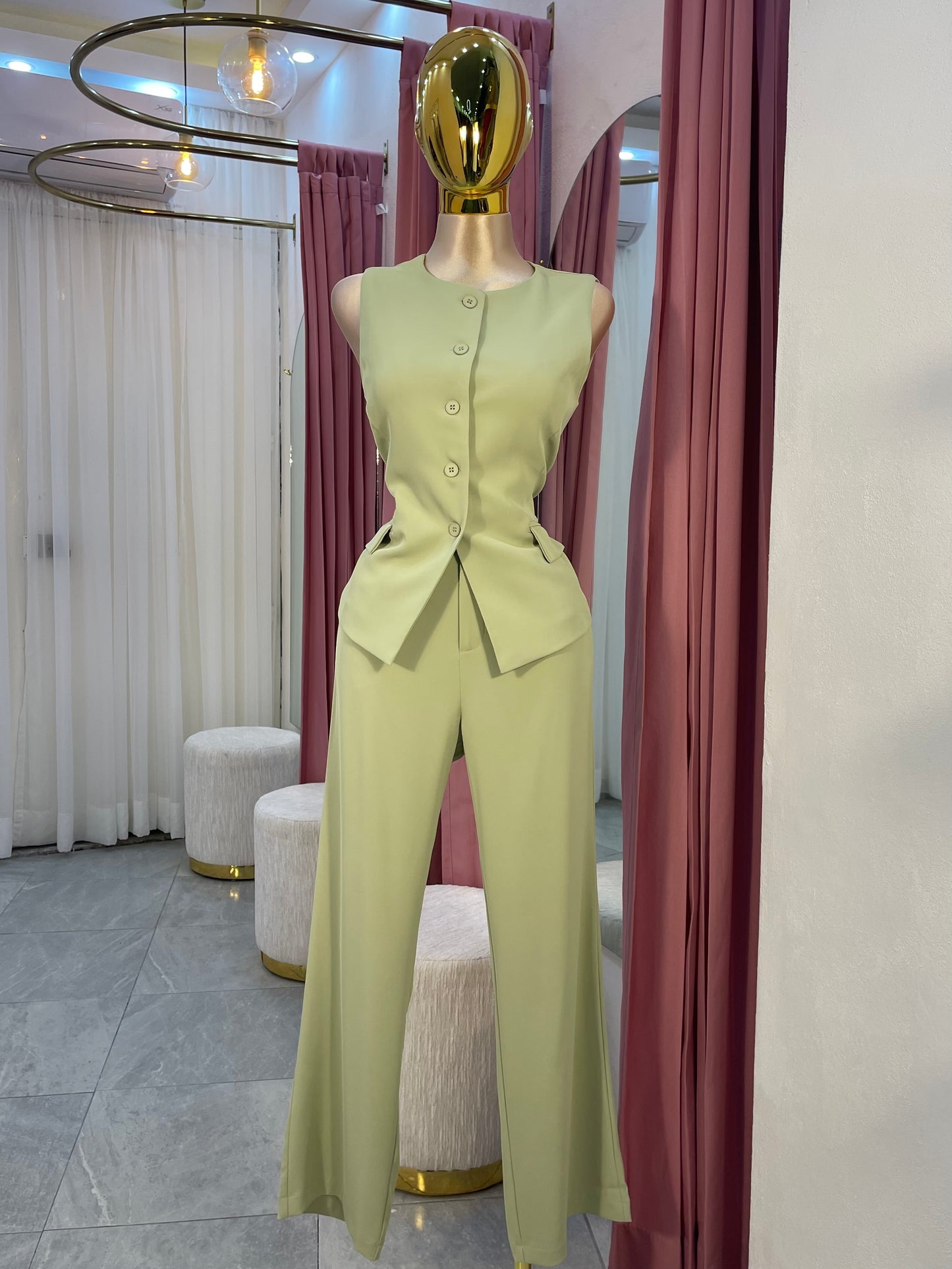 SET CHALECO/PANTALON