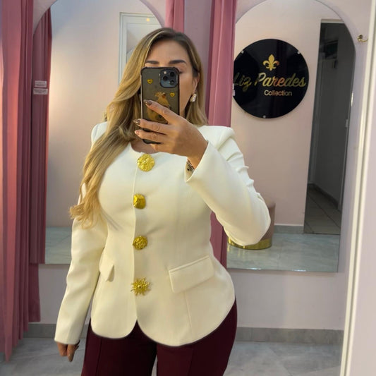 BLAZER BOTÓN DORADO