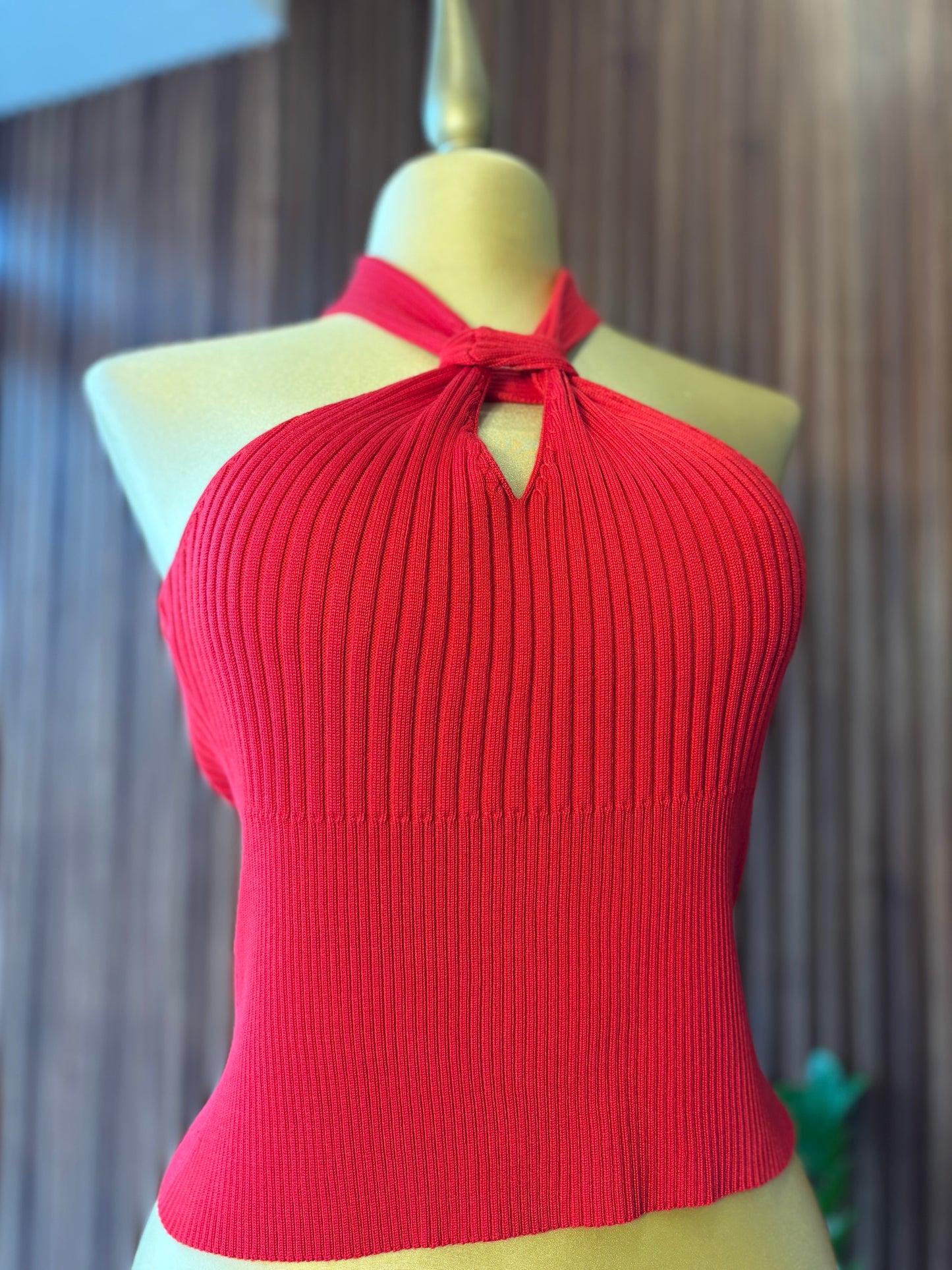 TOP BCO PUNTO HALTER