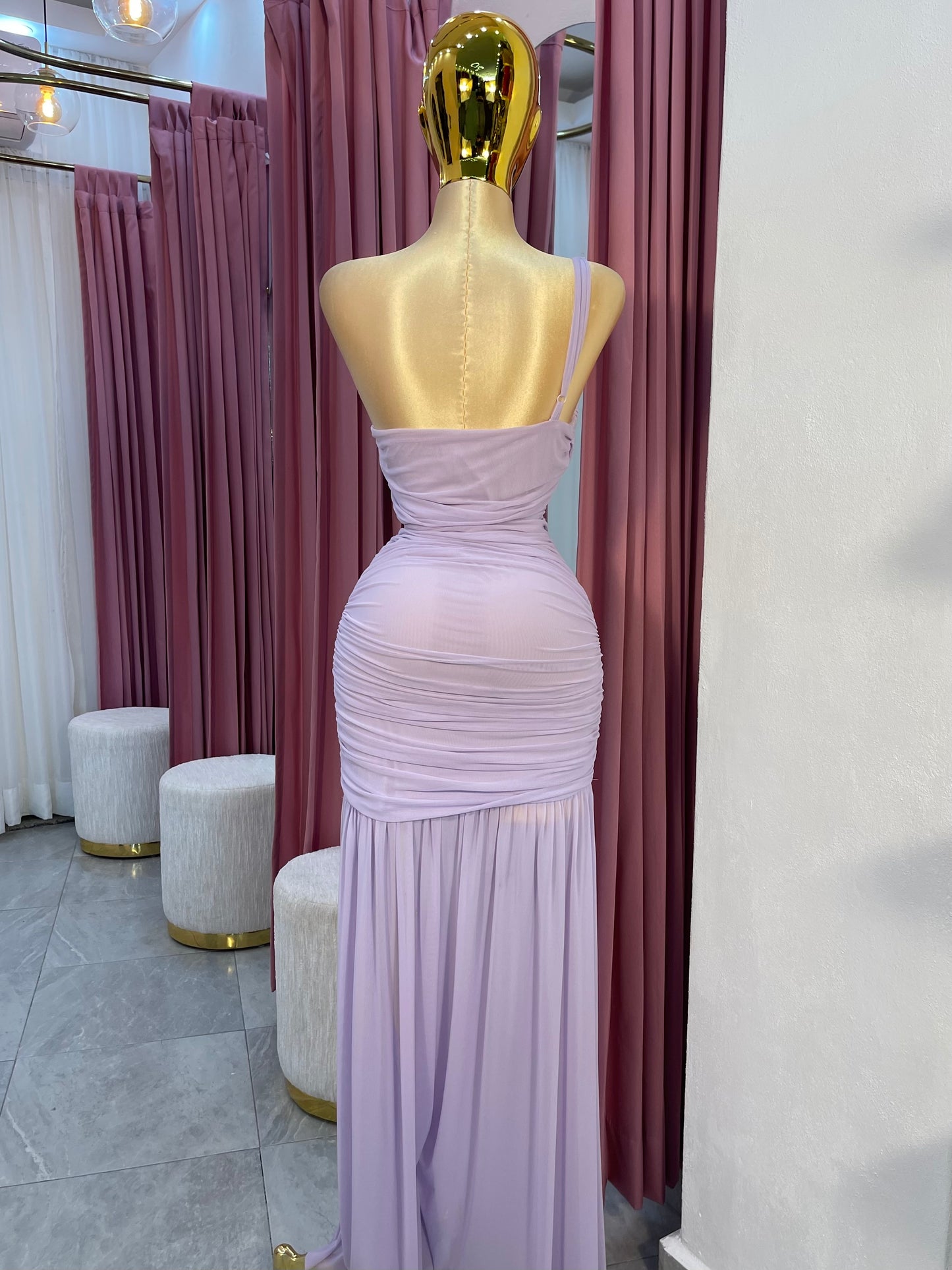 VESTIDO MAXI MESH
