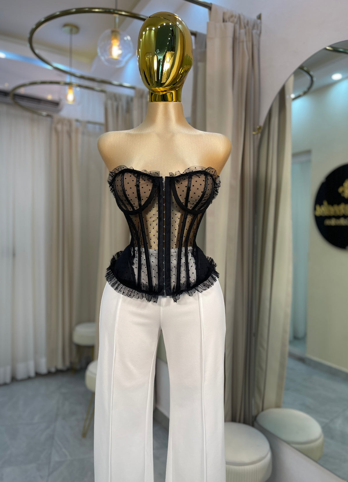 CORSET POLKA DOTS