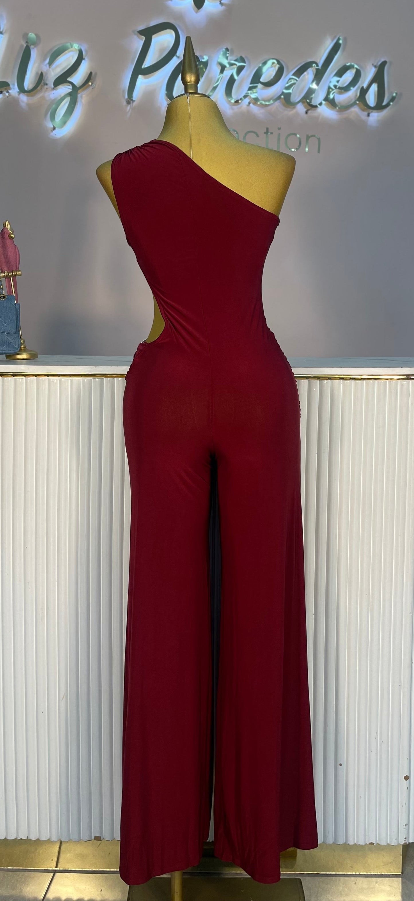 JUMPSUIT LICRA HEBILLA CINTURA