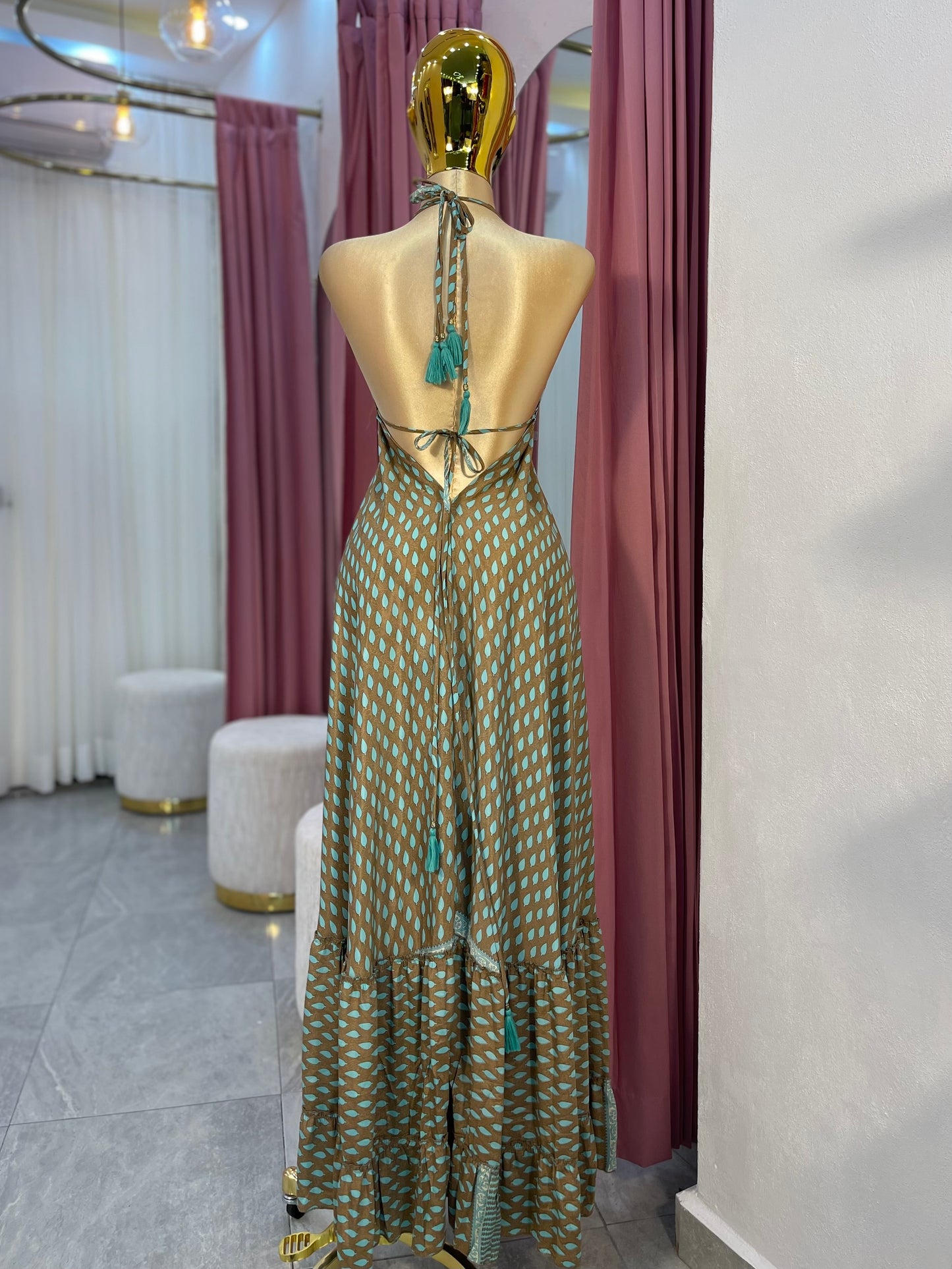 VESTIDO HINDU TIRANTES