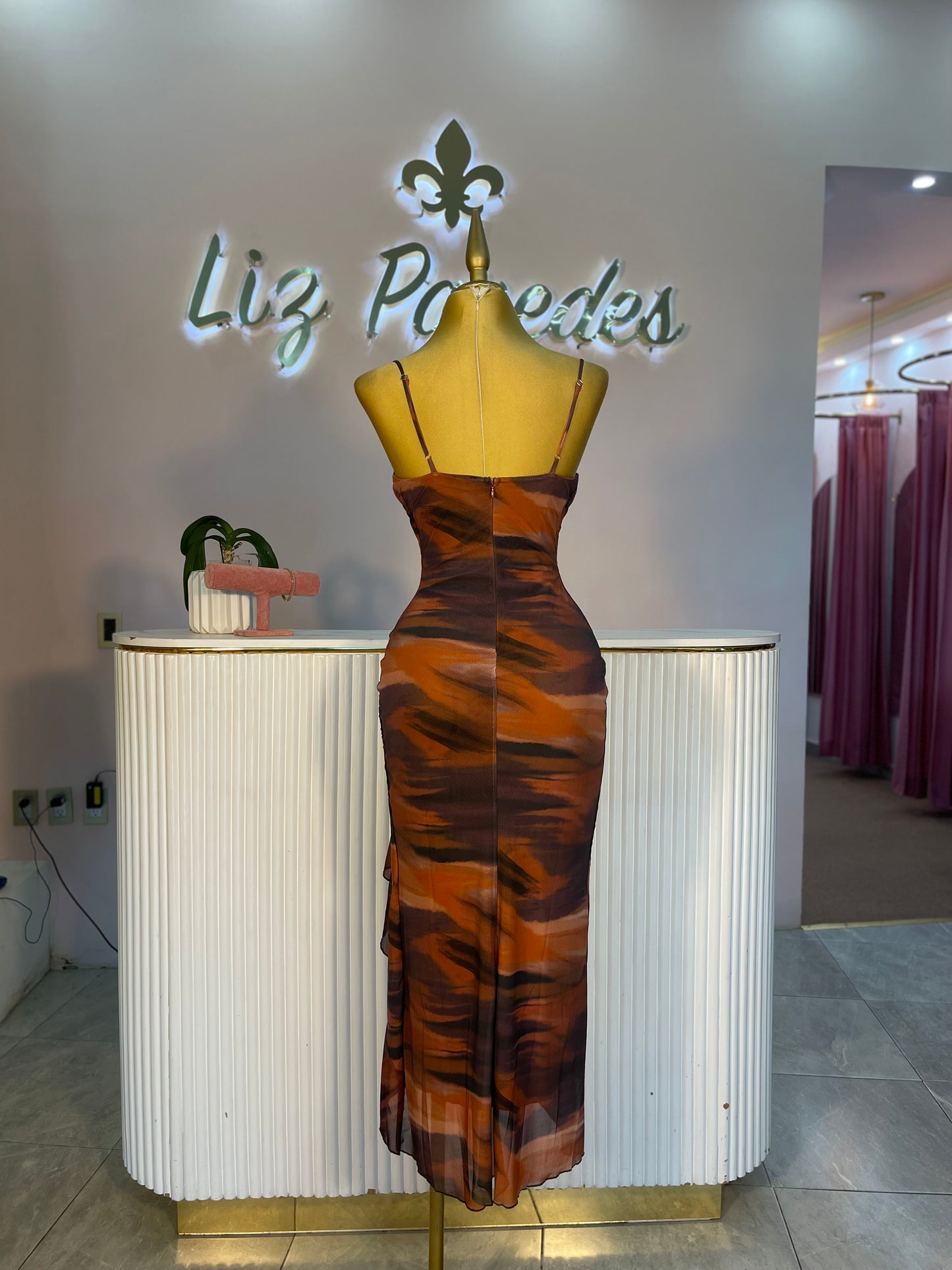 VESTIDO MAXI DEGRADADO COPAS