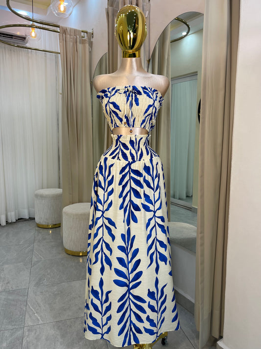 SET STRAPLESS TUBO IVORY