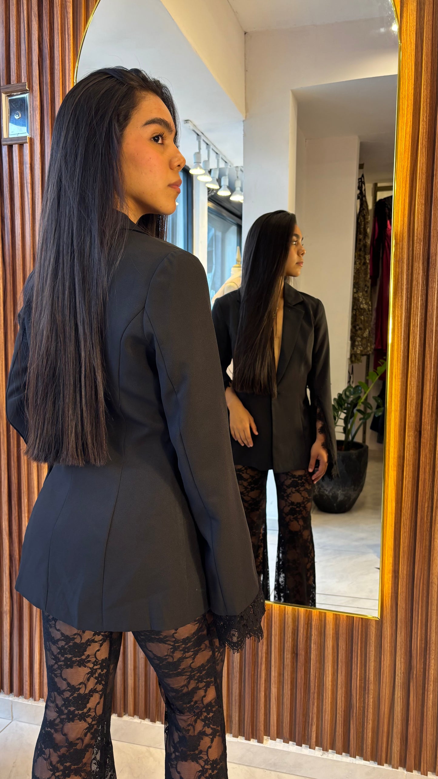 BLAZER ENCAJE