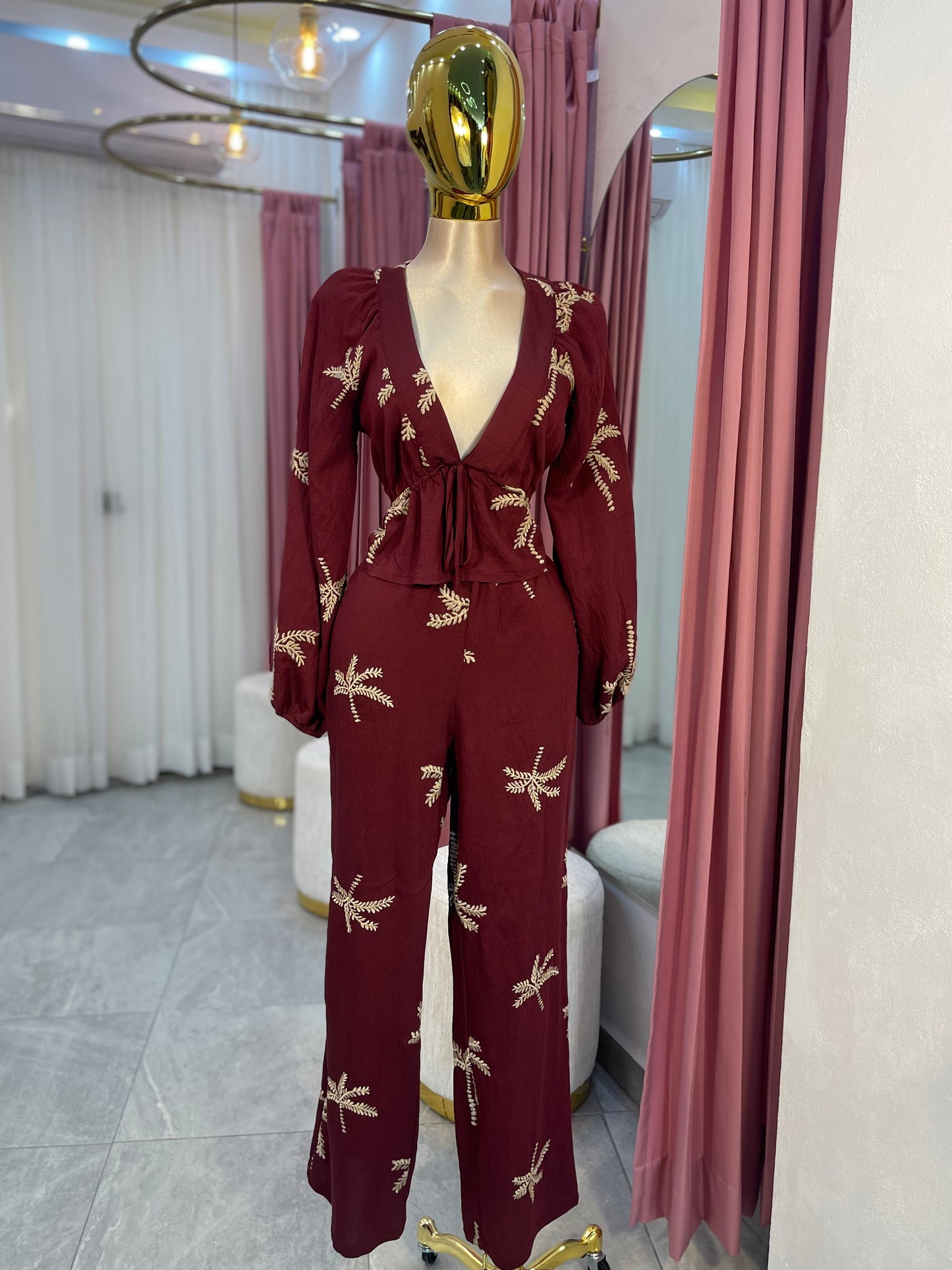 SET BURGUNDY