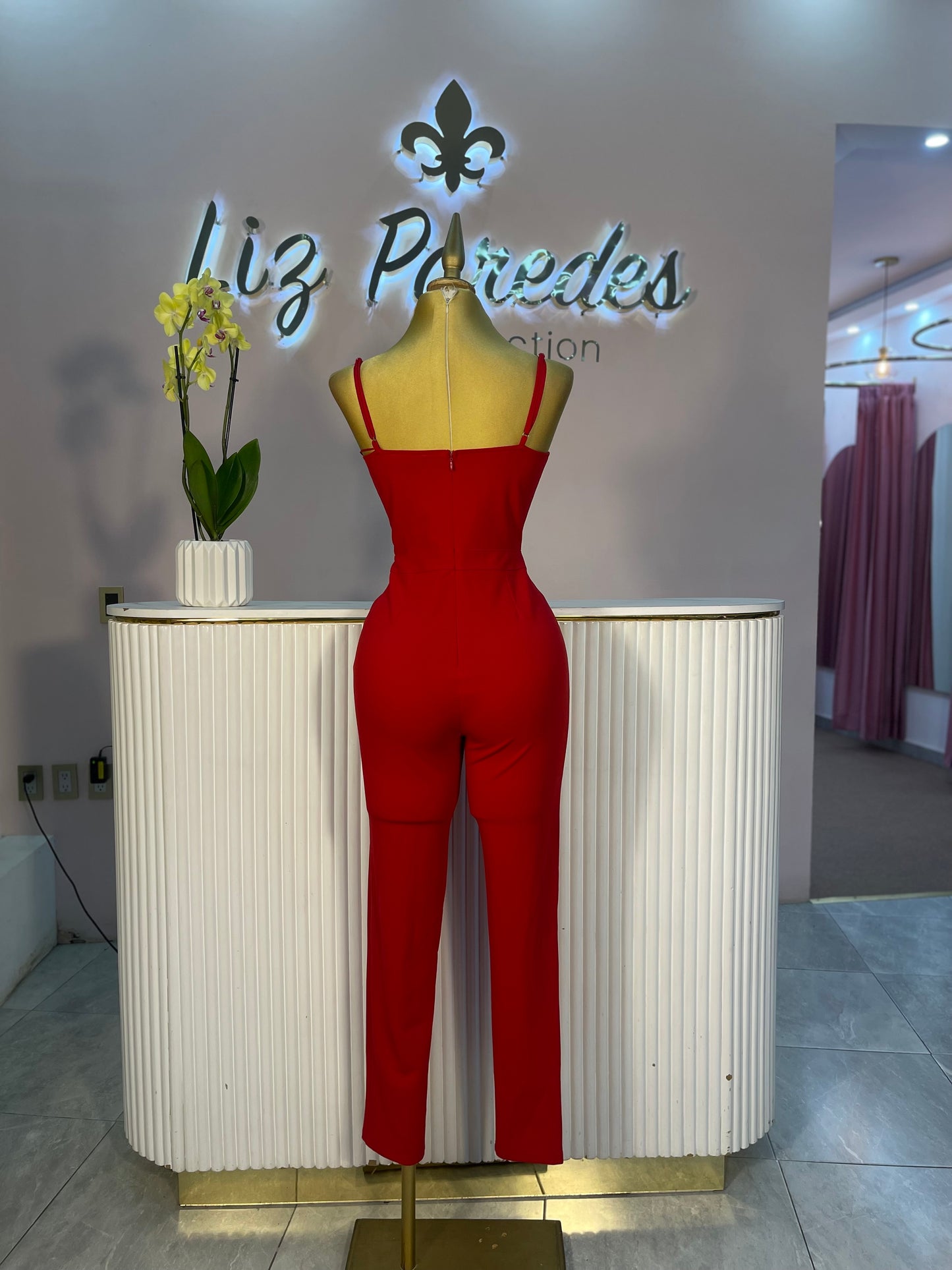 JUMPSUIT MESH CORSET