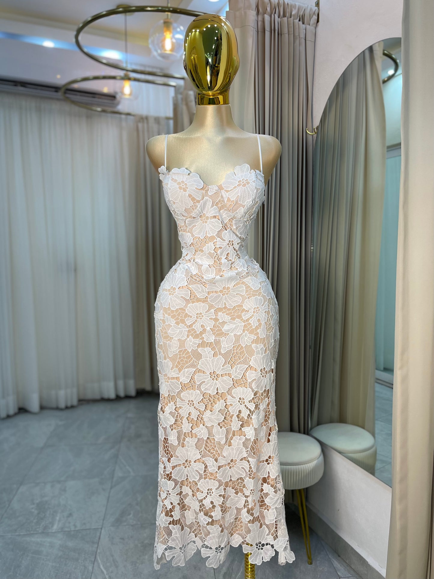 VESTIDO CROCHET V.