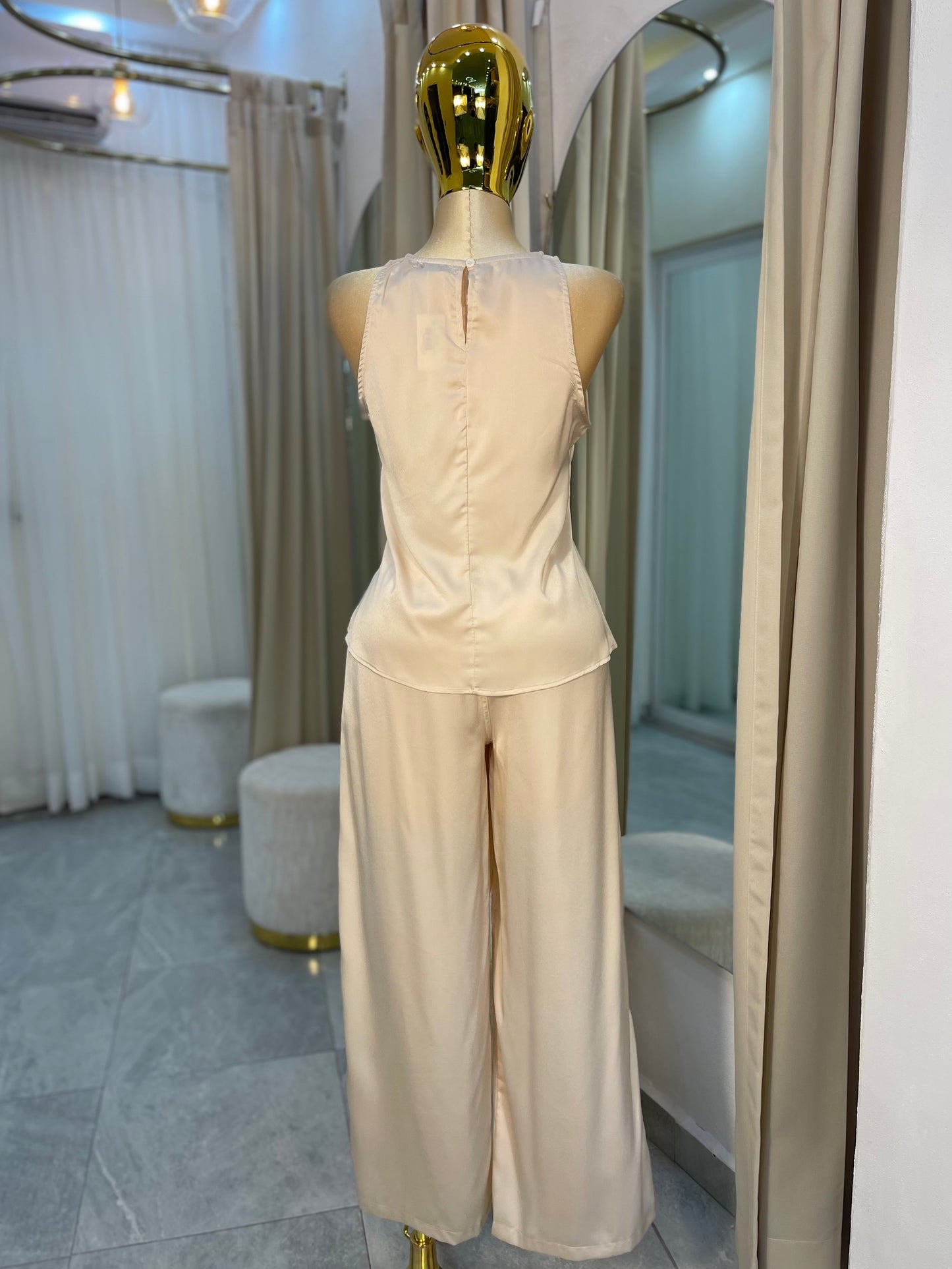 SET SATIN BEIGE BSC