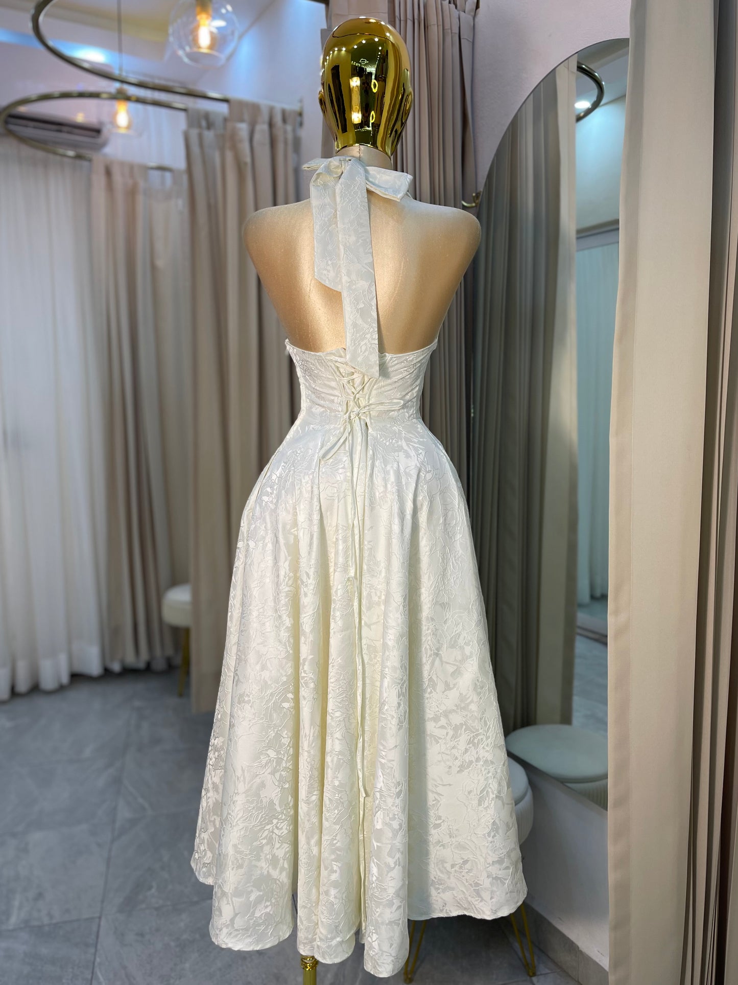 VESTIDO MIDI CORSET