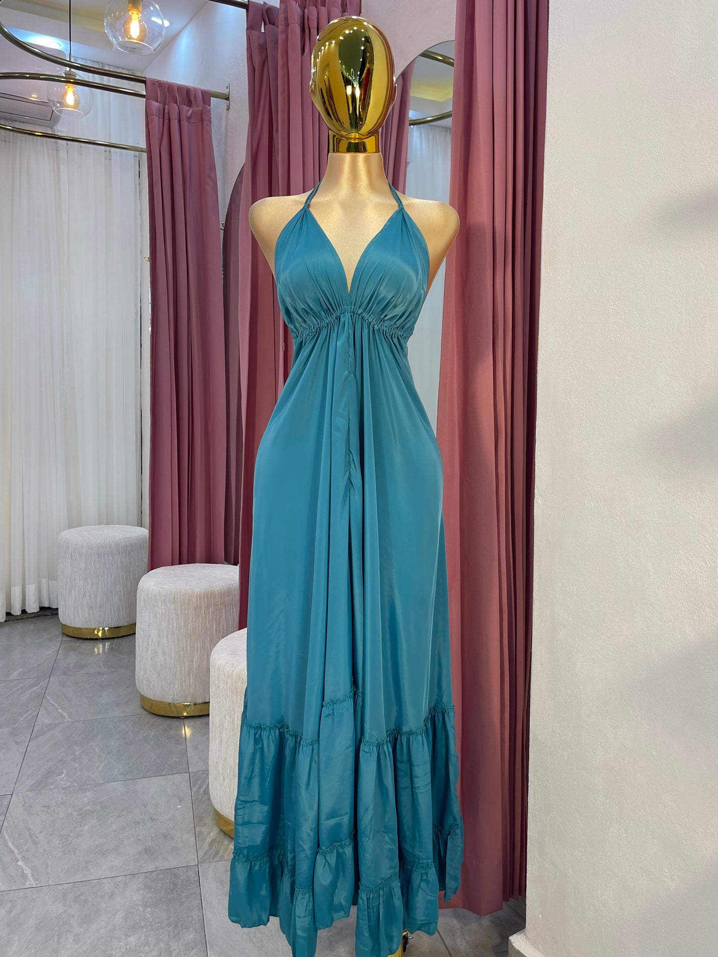 VESTIDO HINDU TIRANTES