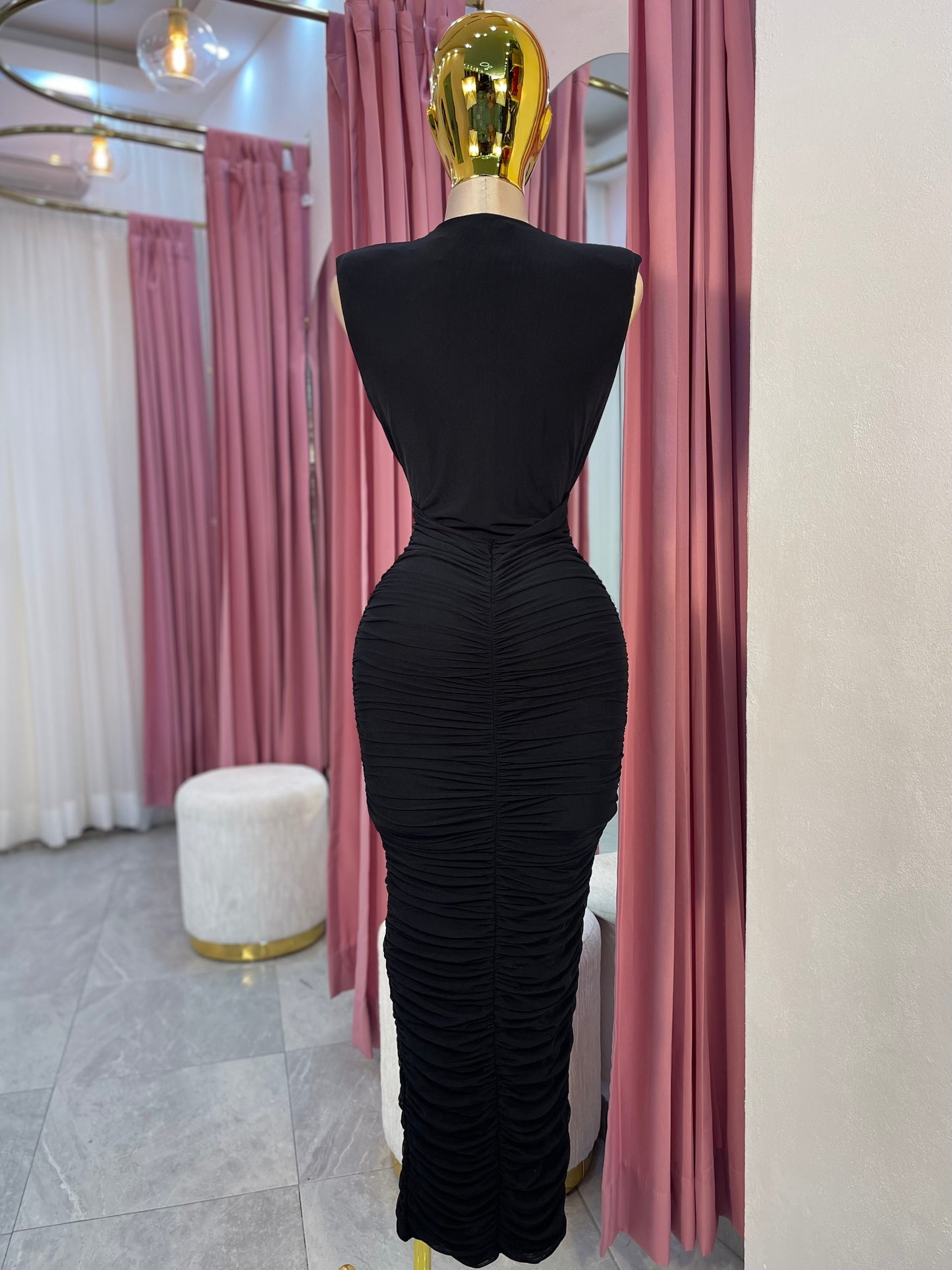 VESTIDO MAXI MESH