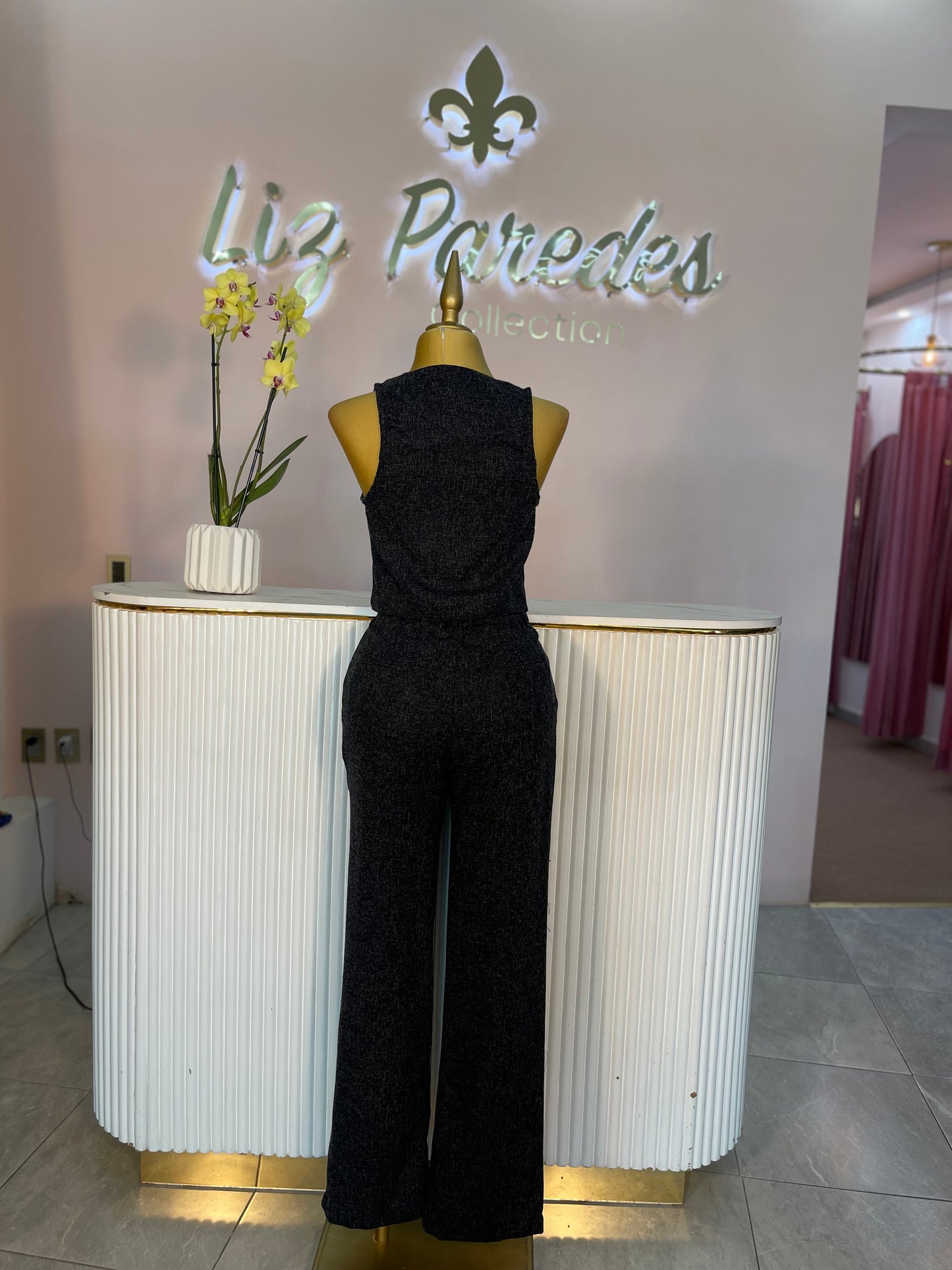 SET PANTALON CHALECO CHANEL