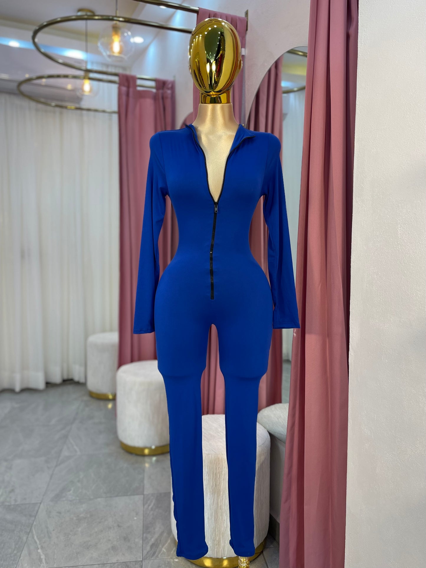 JUMPSUIT ZIPPER ALGODON