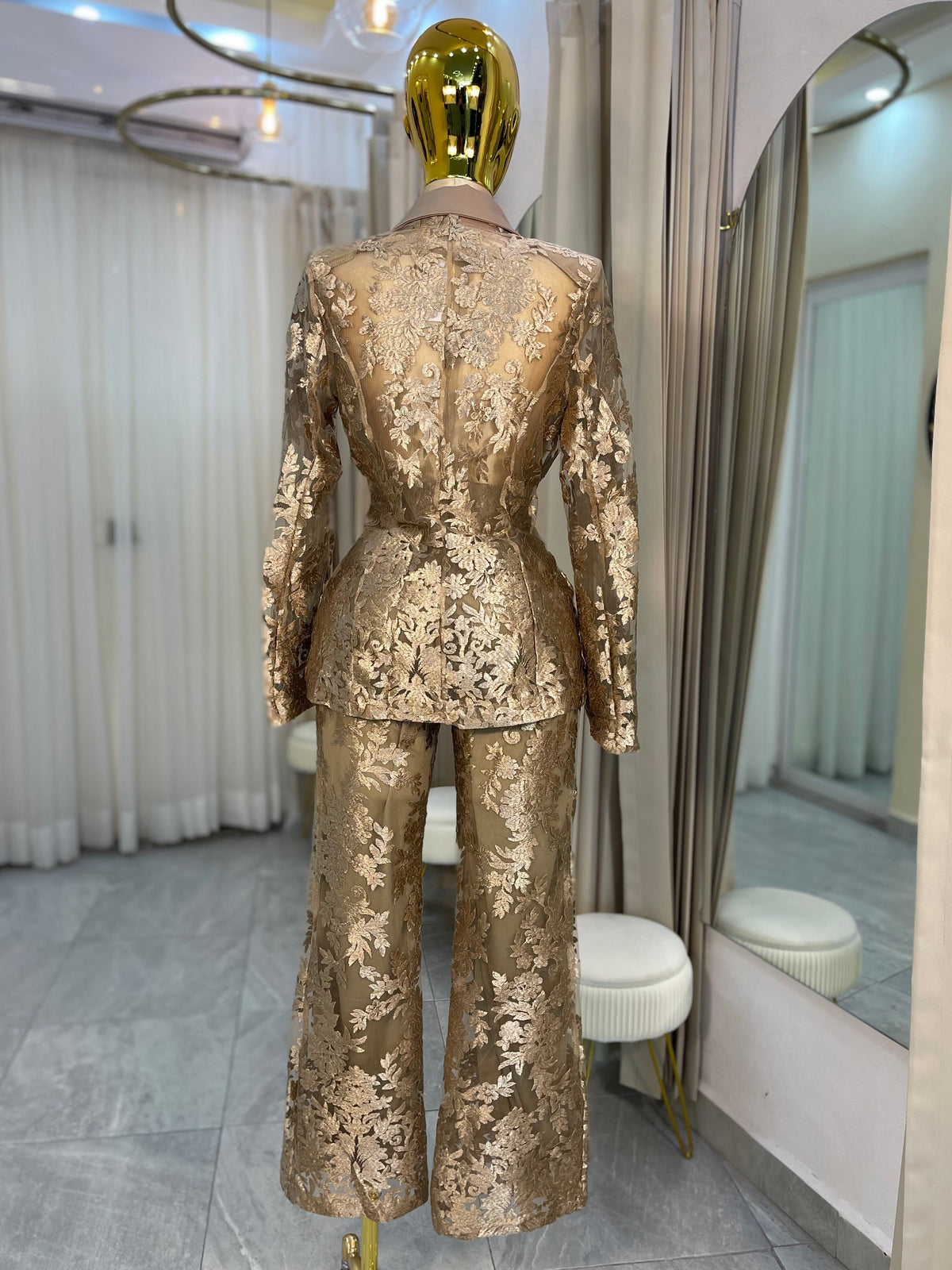 SET BLAZER GOLD