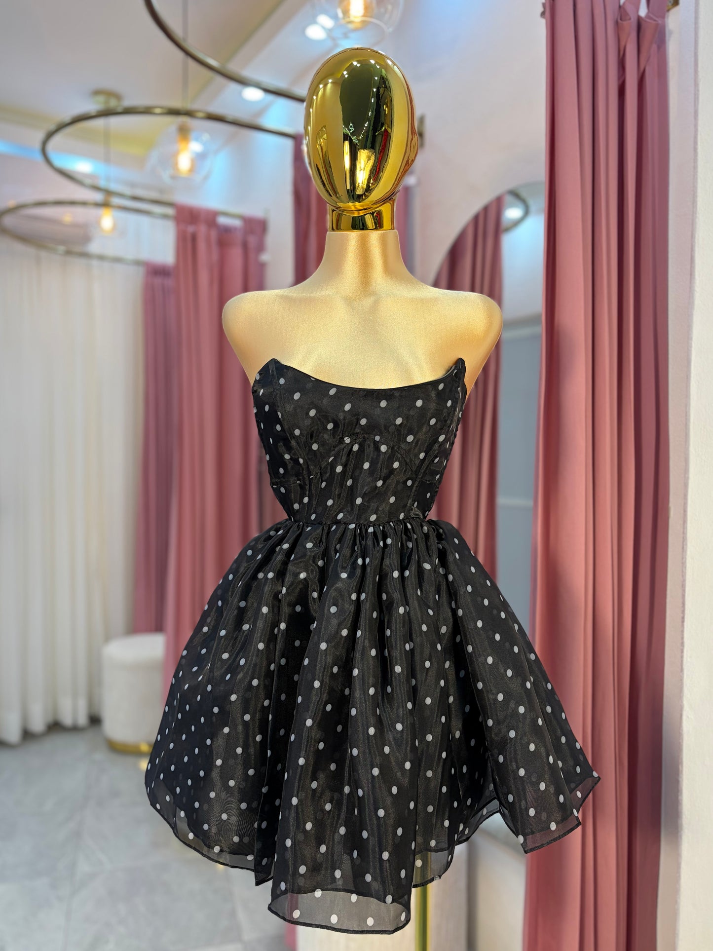 VESTIDO MINI LUNARES