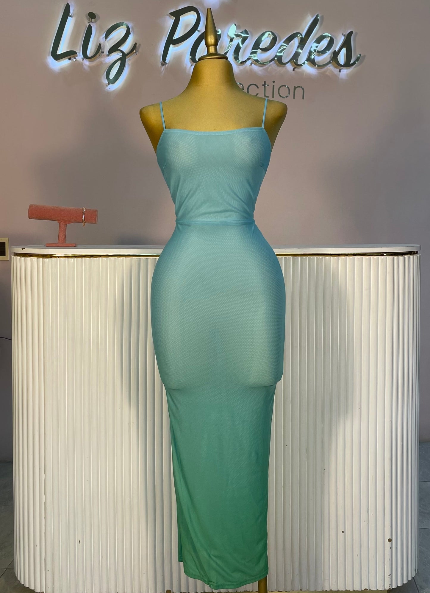 VESTIDO MESH DEGRADADO