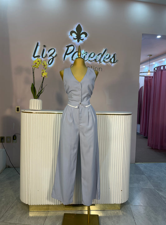 SET SASTRE CHALECO AZUL