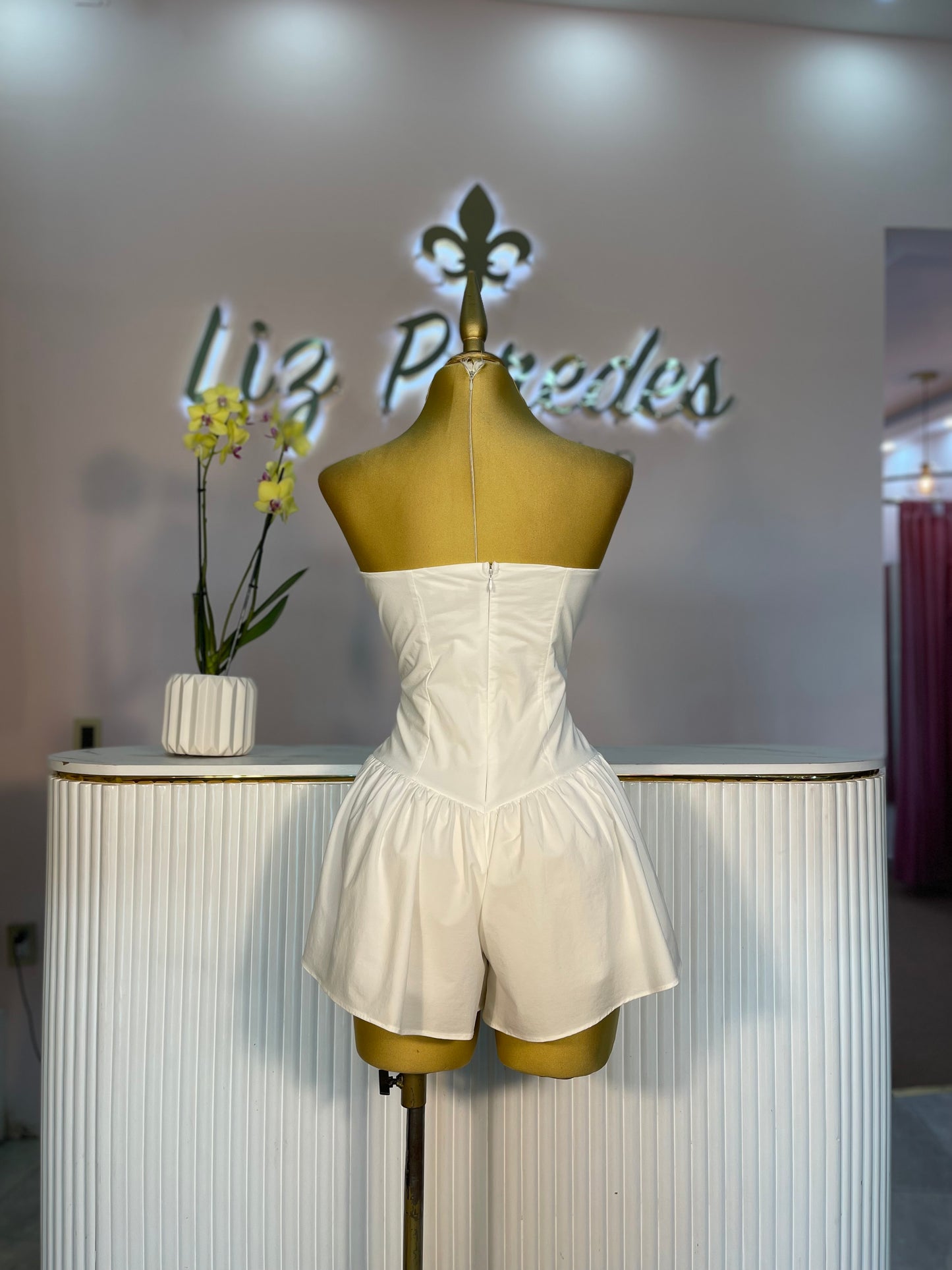 ROMPER CORSET STRAPLESS