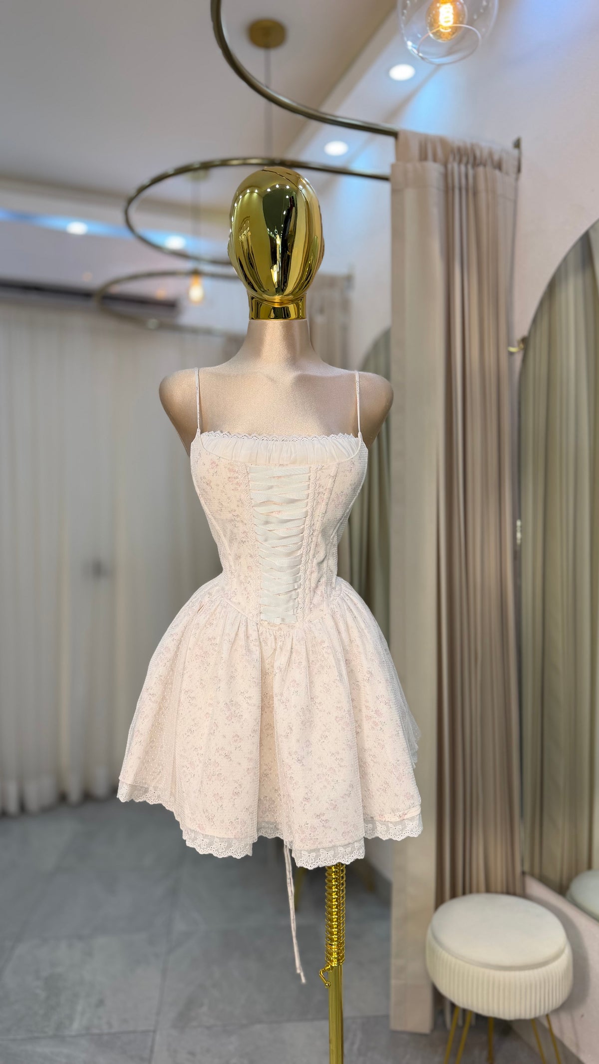 VESTIDO MINI CORSET