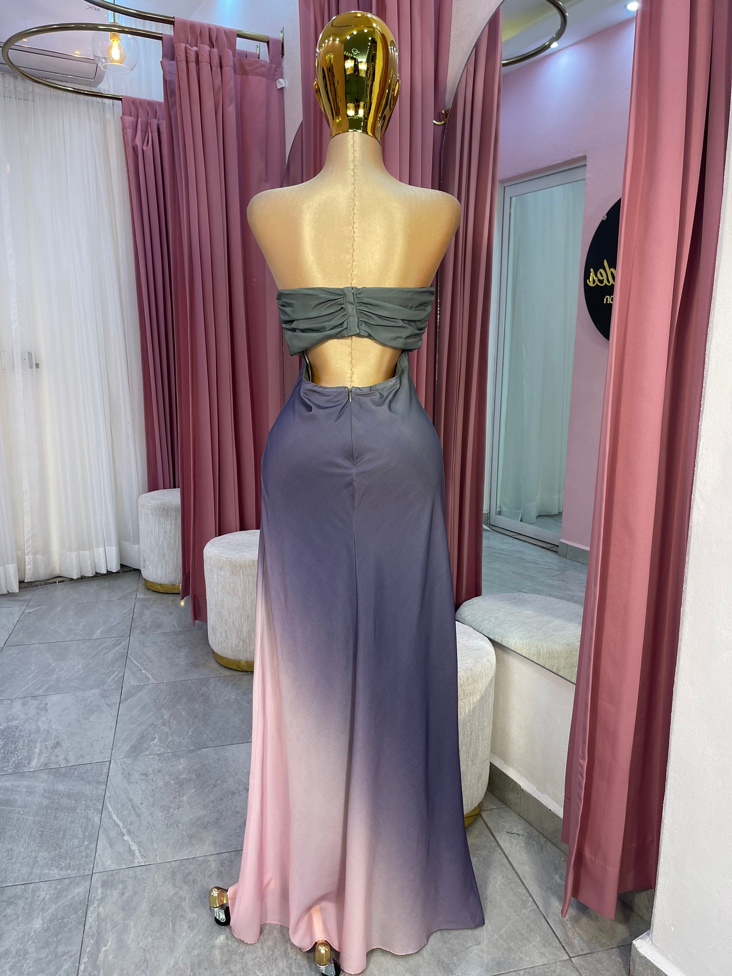 VESTIDO MAXI FLUIDO STAPLESS