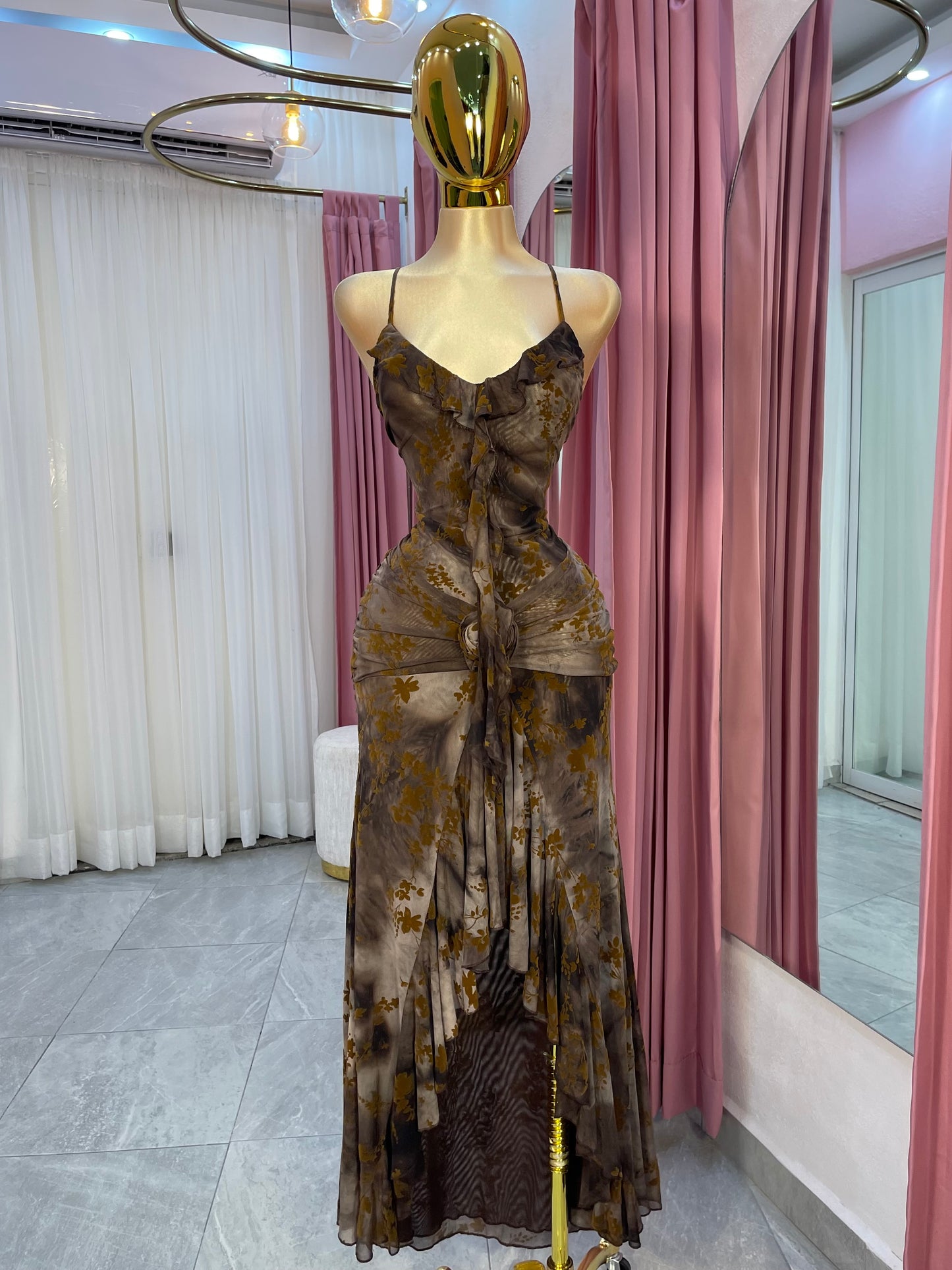 VESTIDO MAXI ESTAMPADO PANILLA