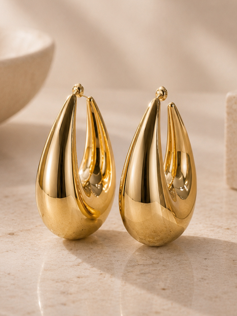 ARETES DORADOS EE6180
