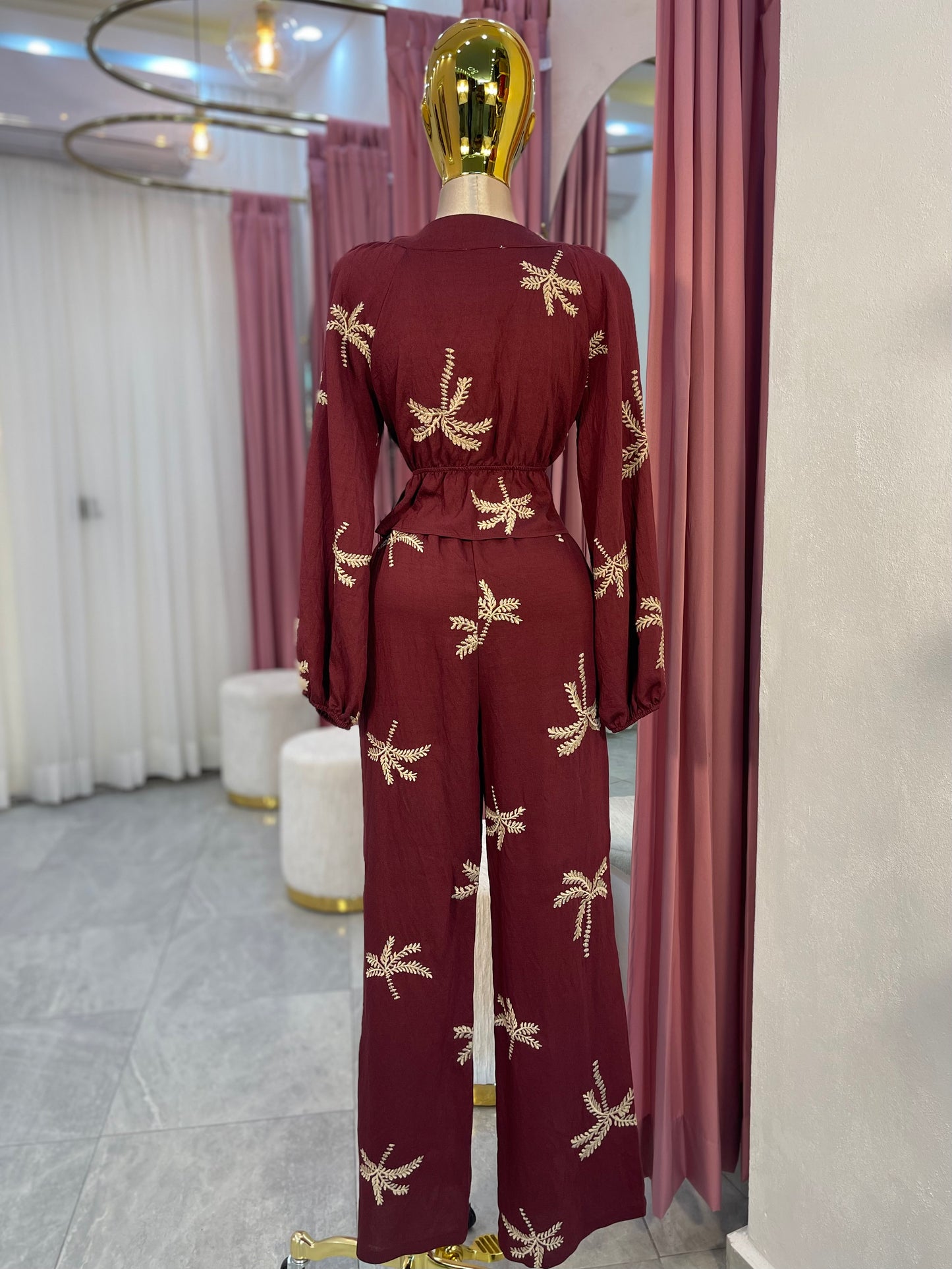 SET BURGUNDY