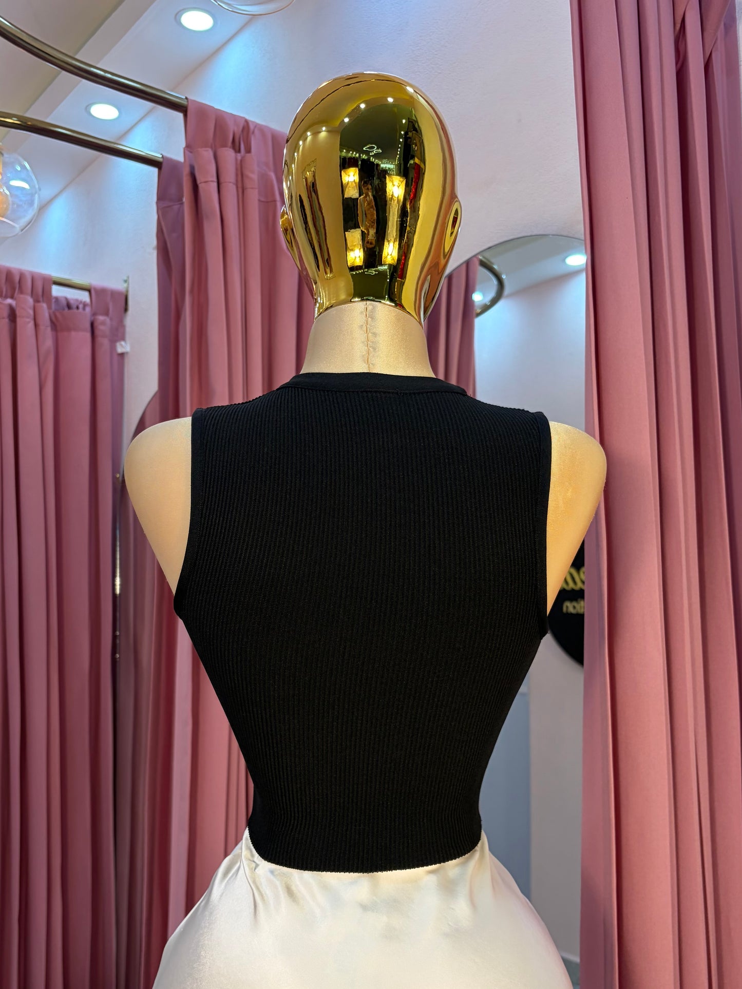 TOP BANDAGE NEGRO RSVLT
