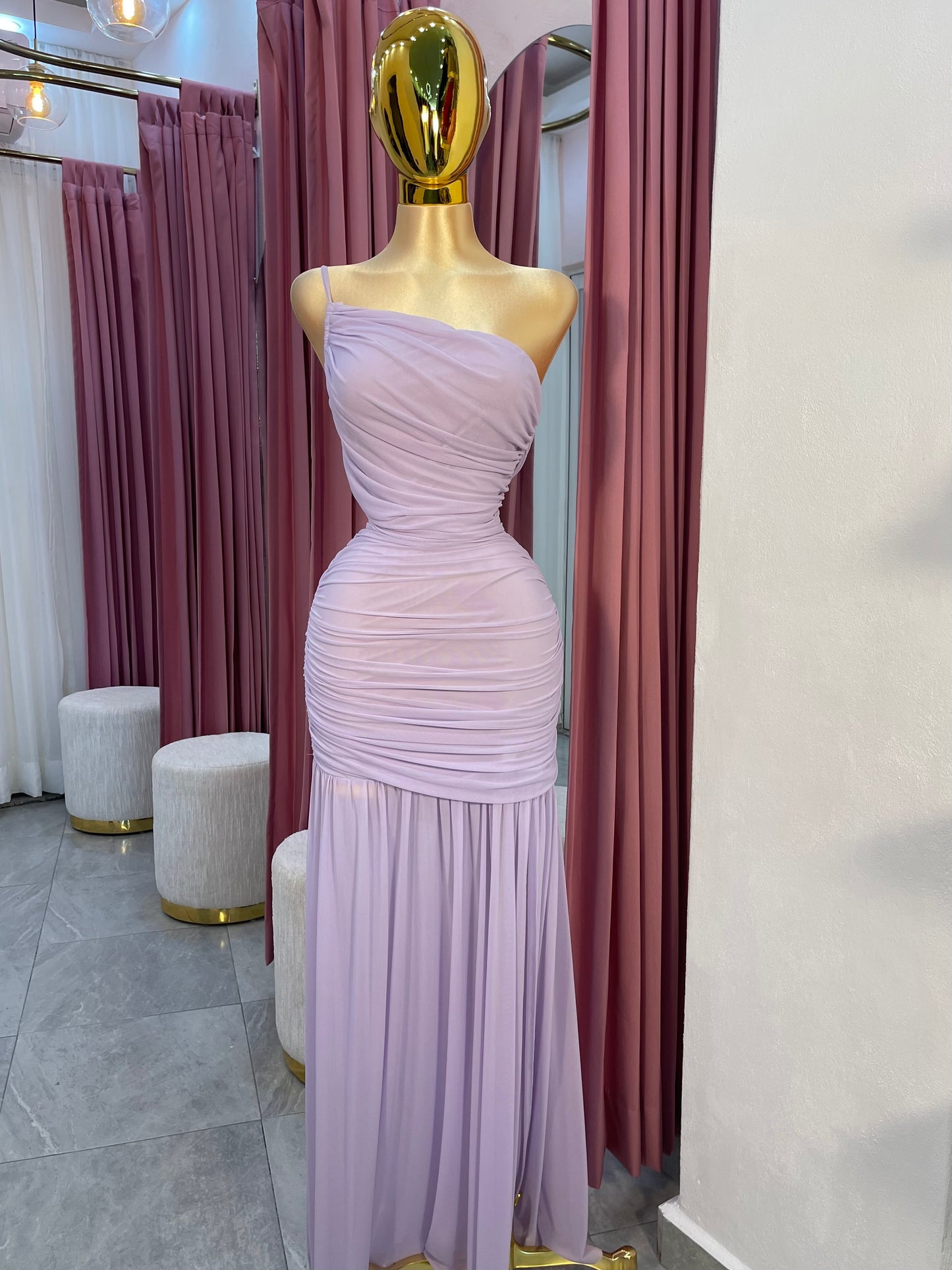 VESTIDO MAXI MESH