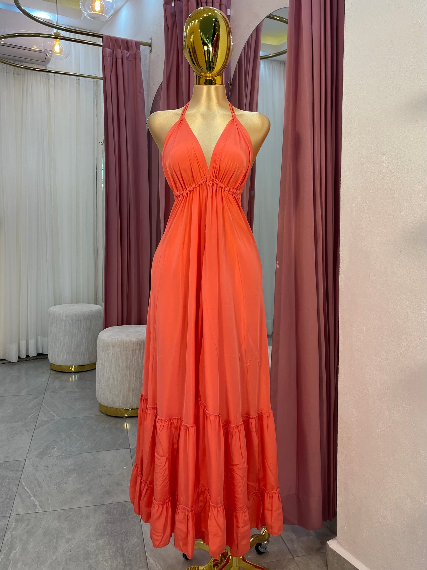 VESTIDO HINDU TIRANTES