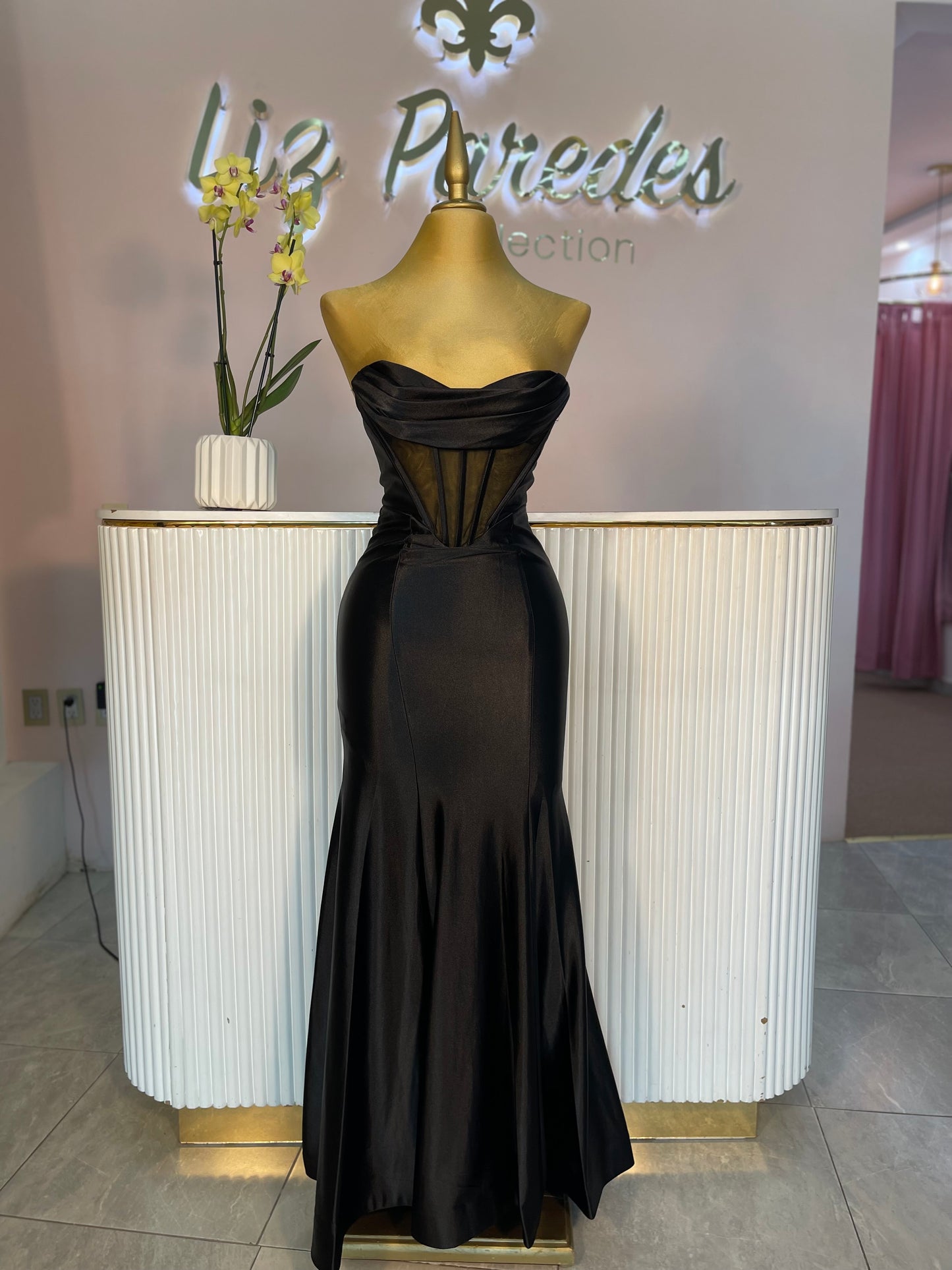 VESTIDO NEGRO CD294