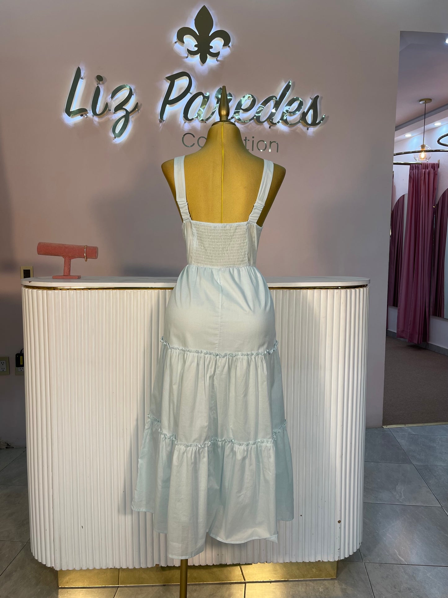 VESTIDO MAXI CAMPESINO CORSET