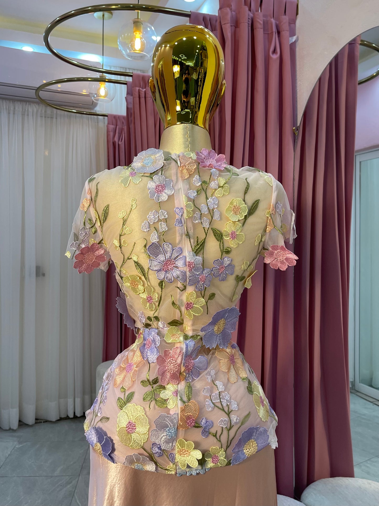BLUSA FLORAL 3D