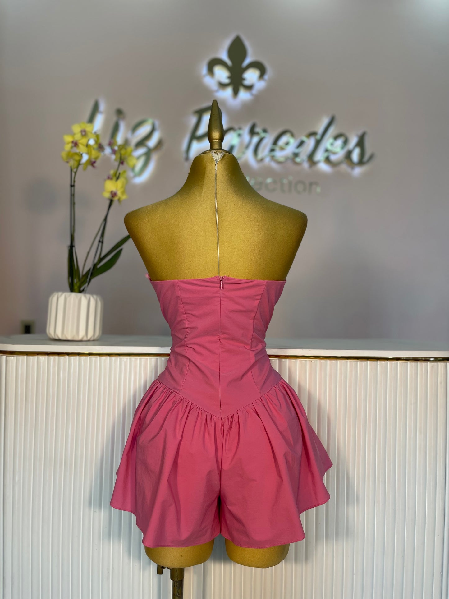 ROMPER CORSET STRAPLESS