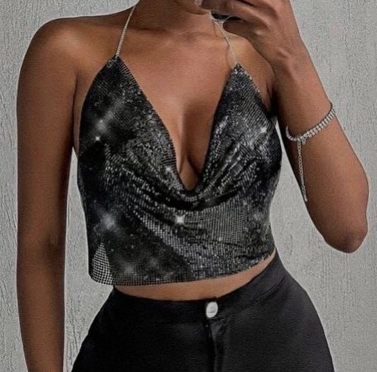 TOP BRILLOS CADENA