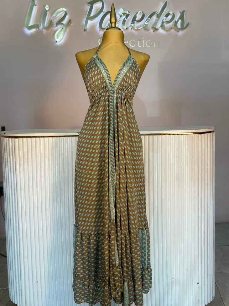 VESTIDO HINDU TIRANTES